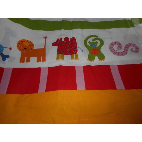 2 IKEA Animal Tie top curtain Panels Animals - Picture 3 of 5